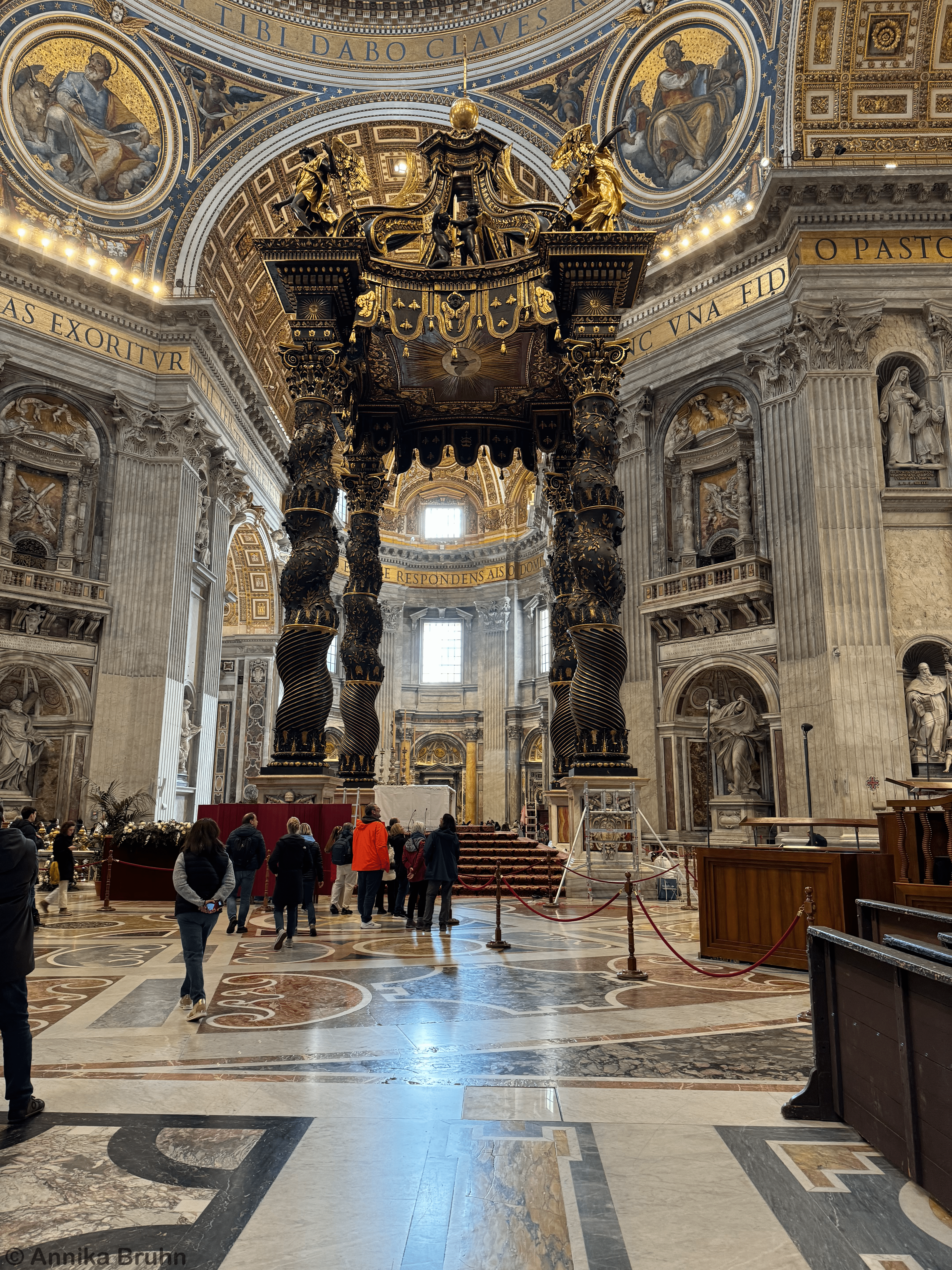 Das Baldachin von Bernini